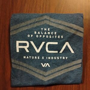 RVCA Blue Graphic T-Shirt